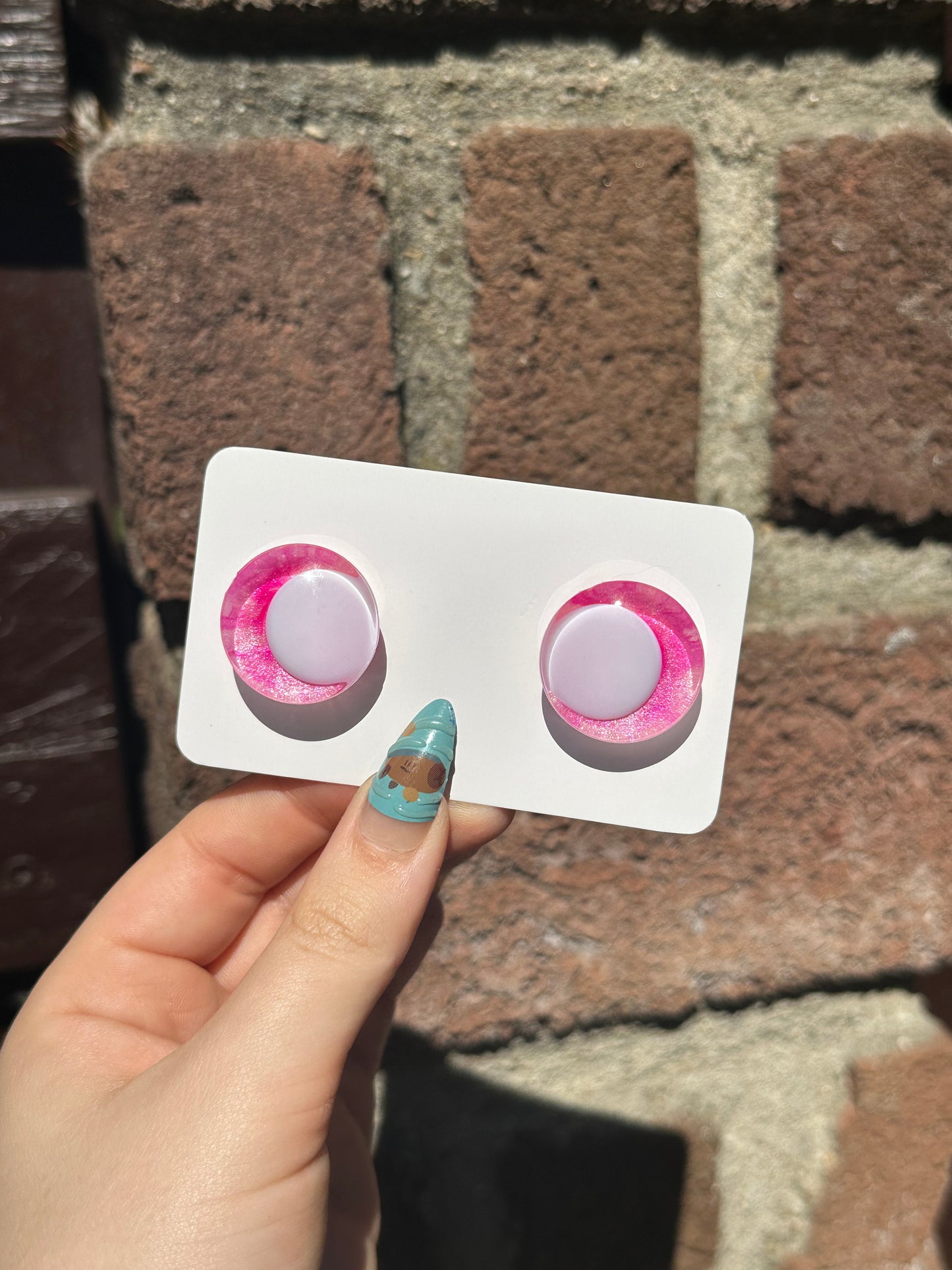 Sicherheitsaugen 25mm Pink Fusion