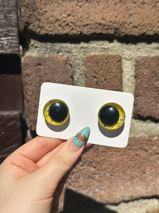 Sicherheitsaugen 25mm Yellow Leo