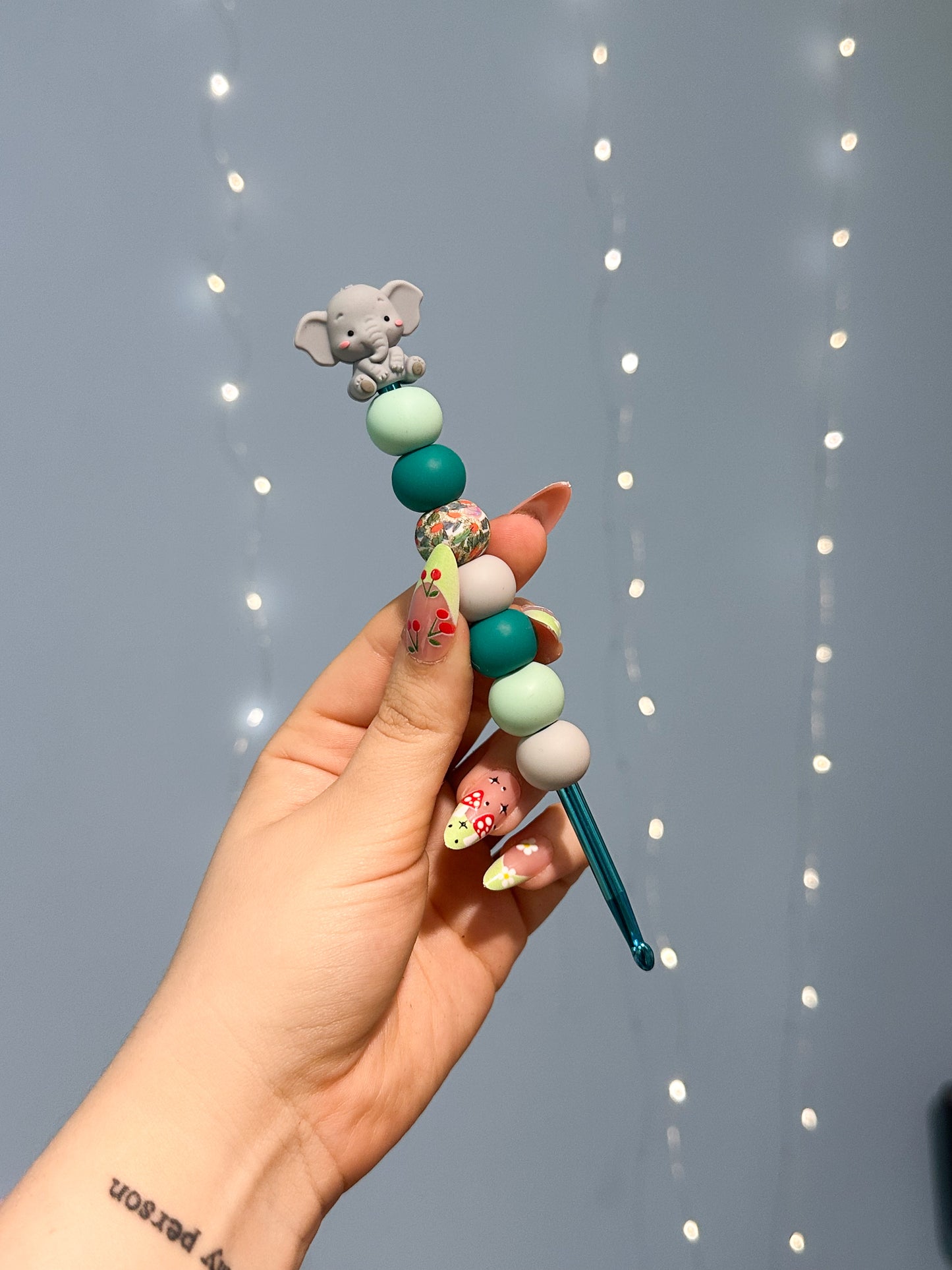 Häkelnadel 5mm Elefant