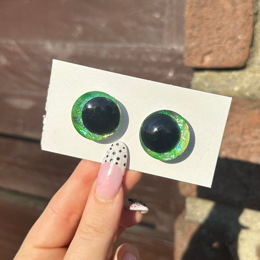 Smaragd Sicherheitsaugen 25mm