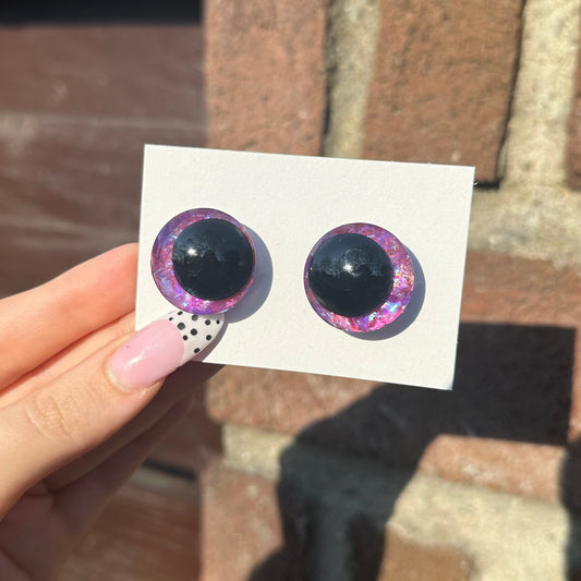 Amethyst Sicherheitsaugen 25mm