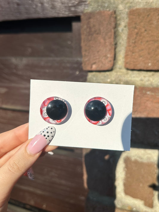 Erdbeer Banane Sicherheitsaugen 25mm