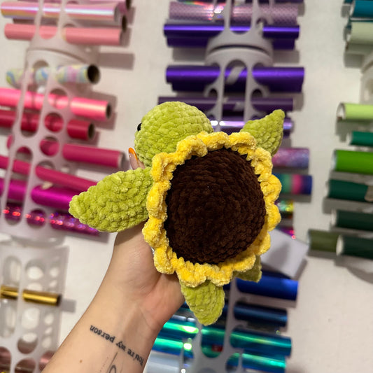 Midori die Sonnenblumen Schildkröte