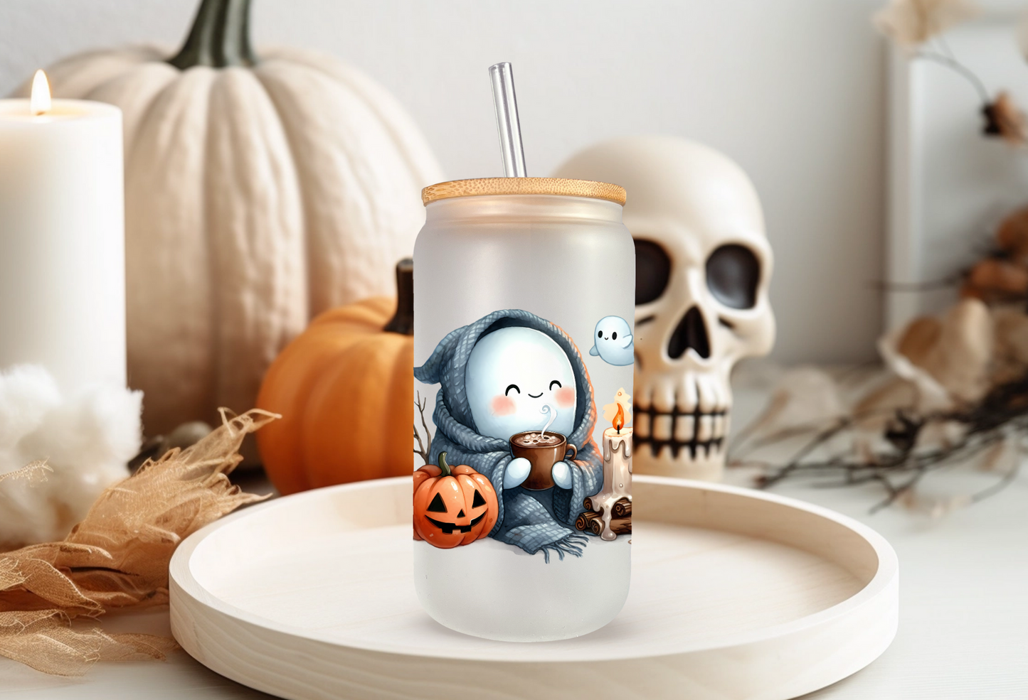 Cozy Ghosty Glas