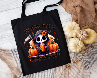My Blood Type Tote Bag