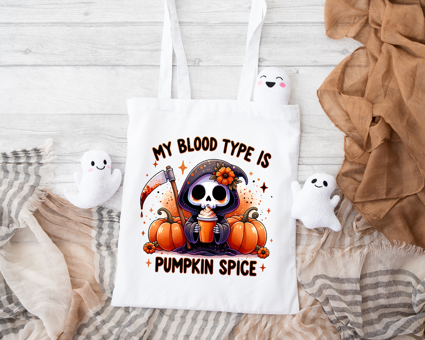My Blood Type Tote Bag