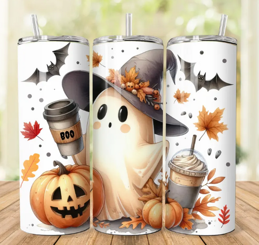 Latte Ghost Tumbler